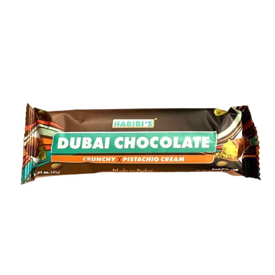 Habibi's Dubai Chocolate Bar (Made in Dubai) 40g